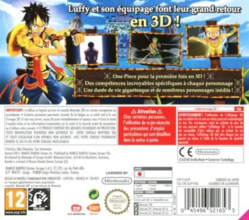 One Piece Unlimited Cruise SP (Europe)(En,Fr,Ge,It,Es) box cover back